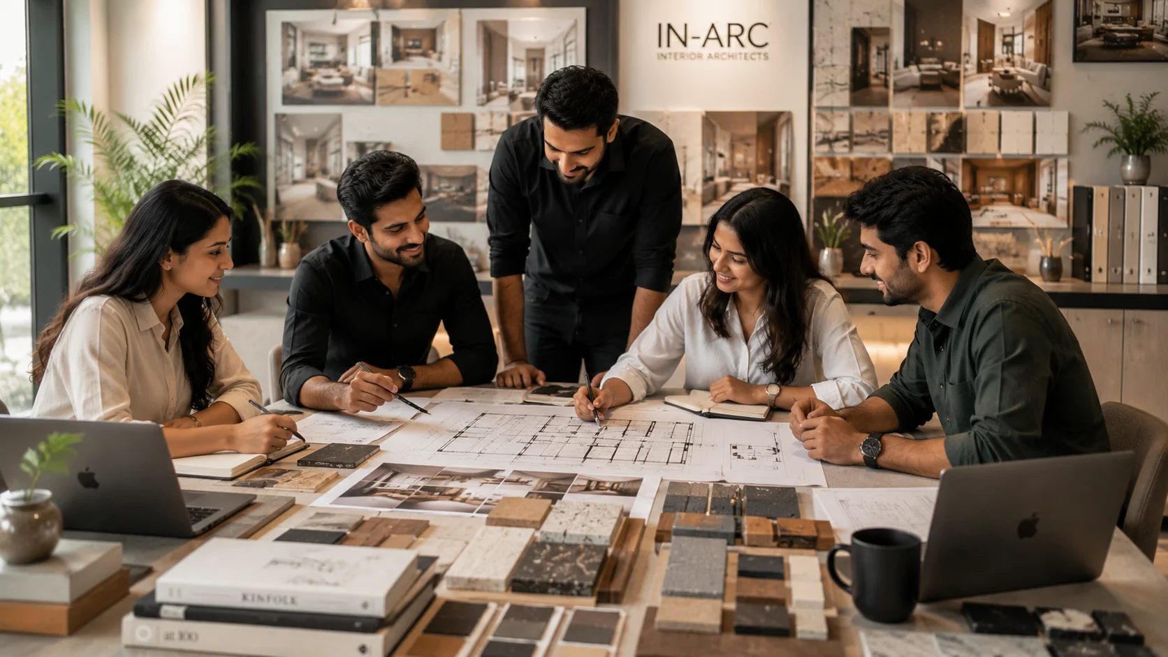Creative teamwork at the Inarc studio