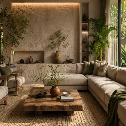Nature inspired interior