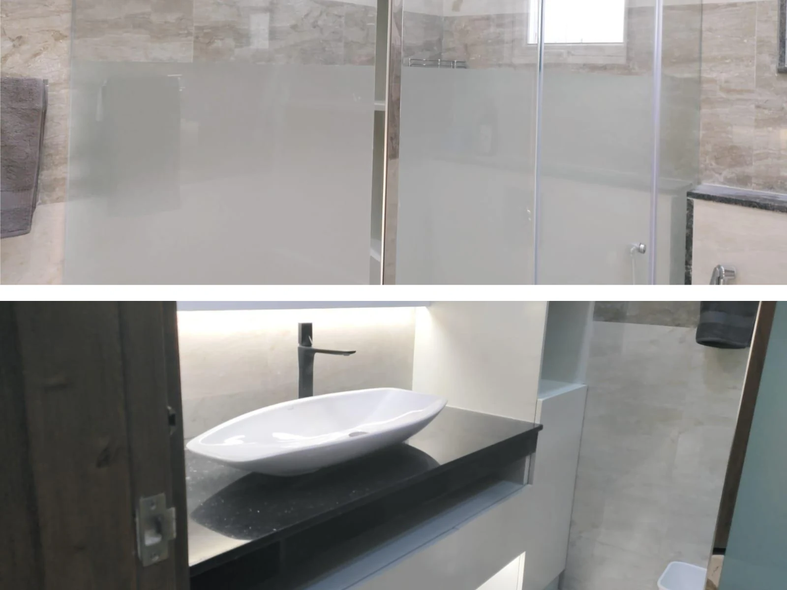 Bathroom interior design at Bliss Villa 1