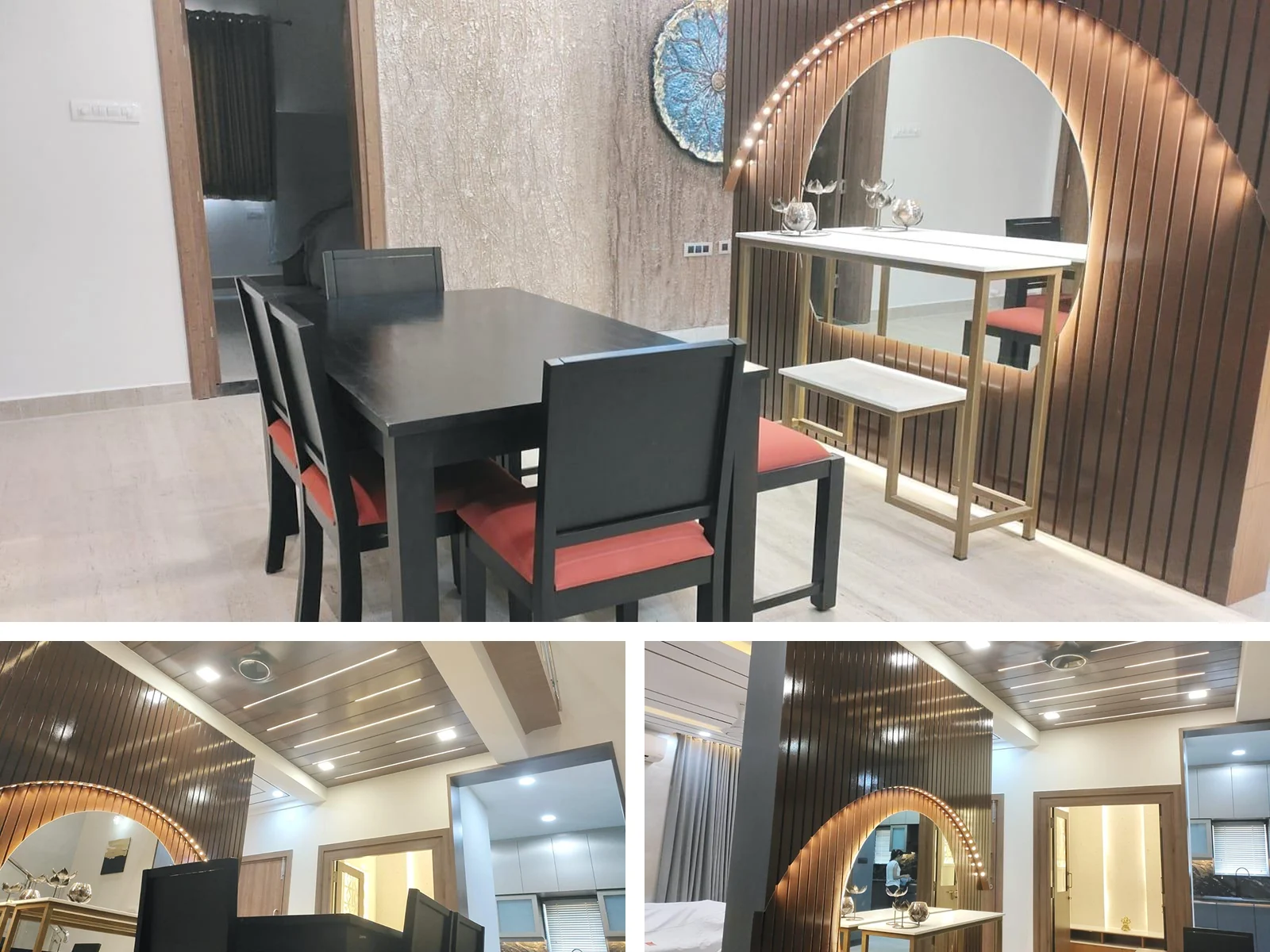 Dining Area interior design at Bliss Villa 1