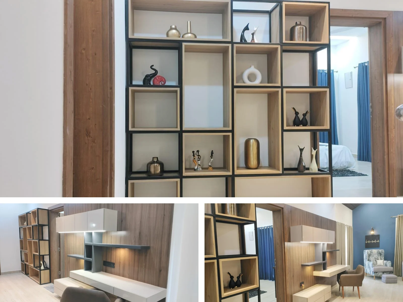 Study & Work Area interior design at Bliss Villa 1