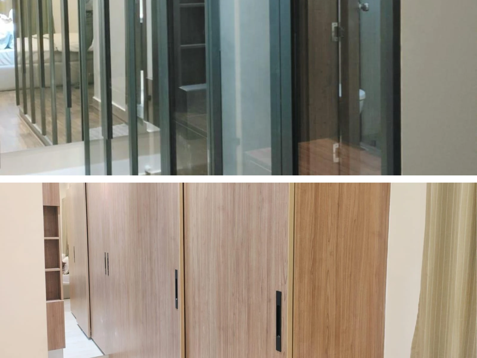Wardrobe & Storage interior design at Bliss Villa 1