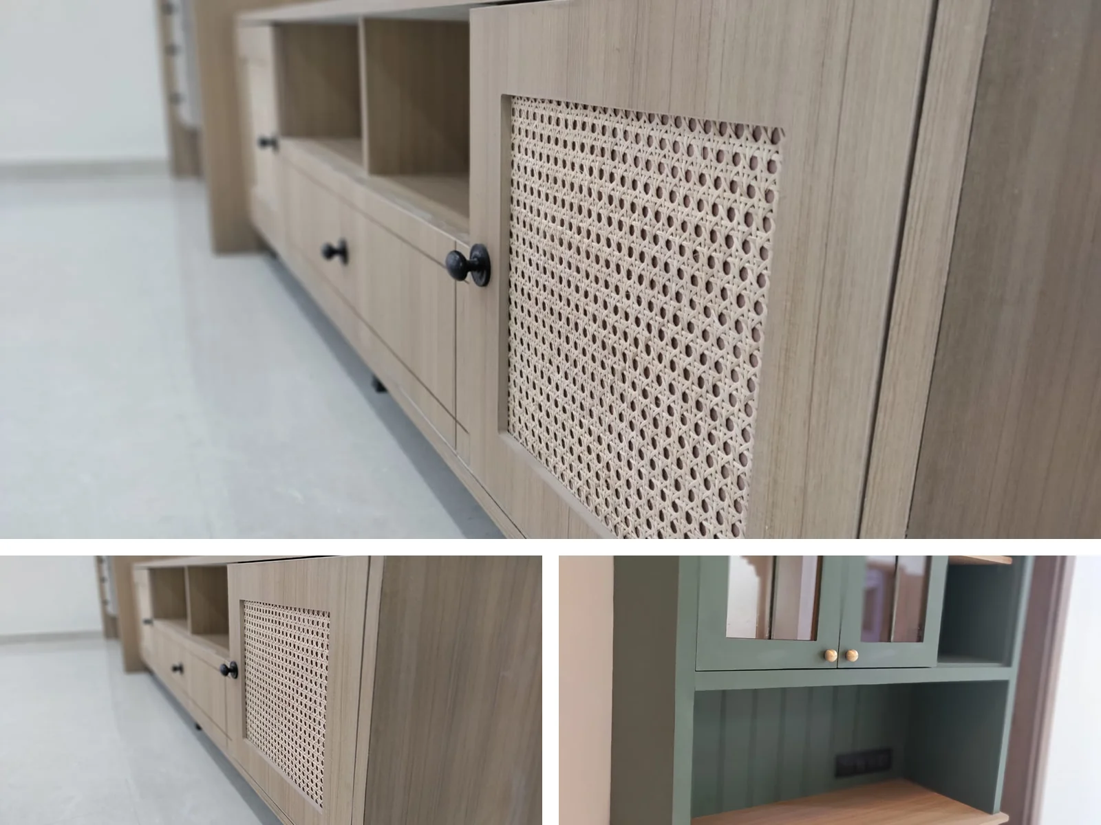 Display & Shelving interior design at Bliss Villa 84