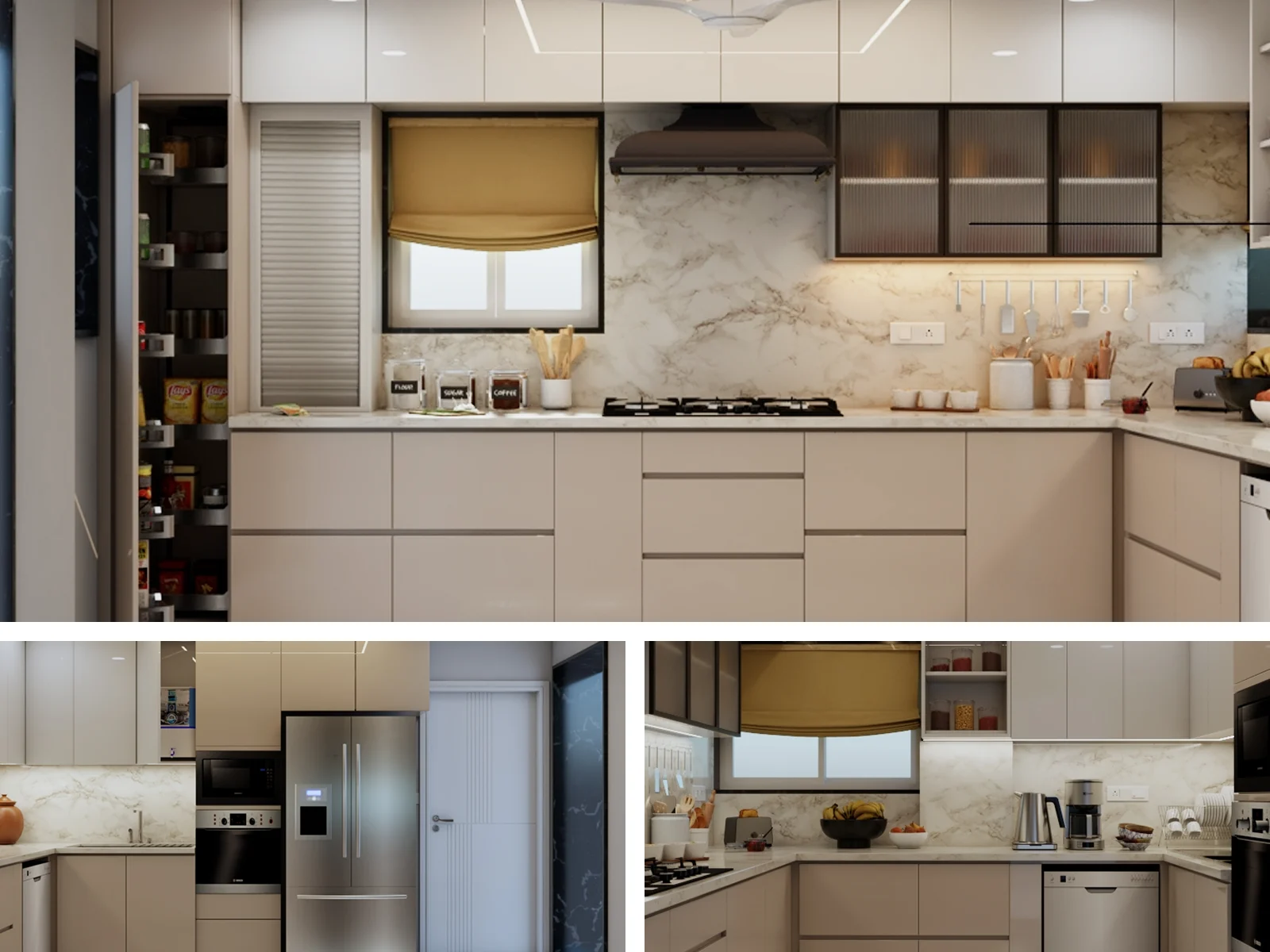 Kitchen at Dr. Sandeep Saboo - 3BHK Renovation
