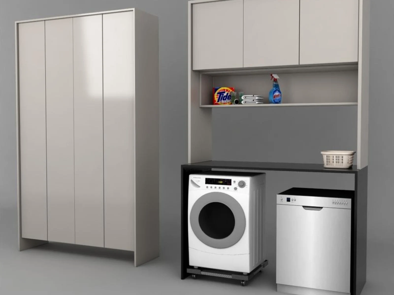 Utility Room interior design - Harnath Reddy 3BHK Apartment