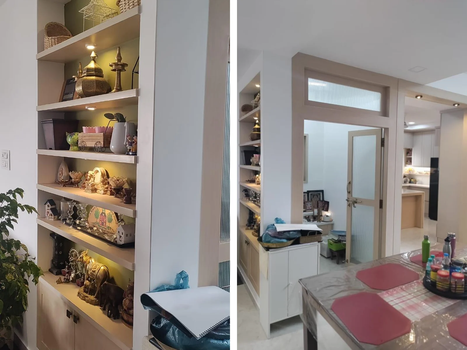 Living & Display Areas interior design at IRIS Villa 138