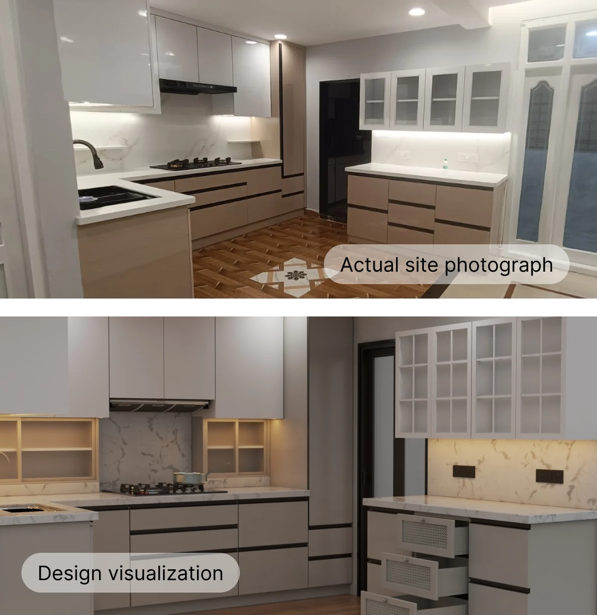 Medha Residency - 3BHK Renovation by Inarc Designs