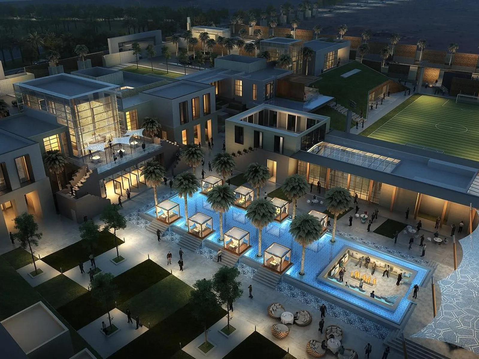 The Oak Residence luxury villa interior design project in Hyderabad