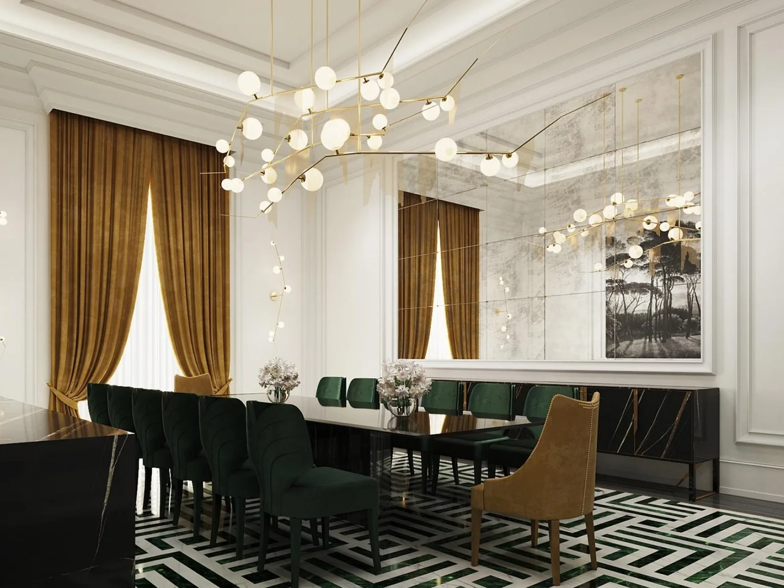 Villa Interior Design - Fawaz Al Rahzi Villa
